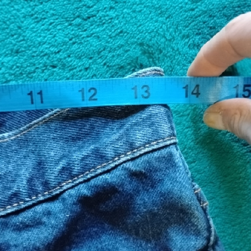 Levi's Straight Leg Blue Jeans - Picture 5 of 5